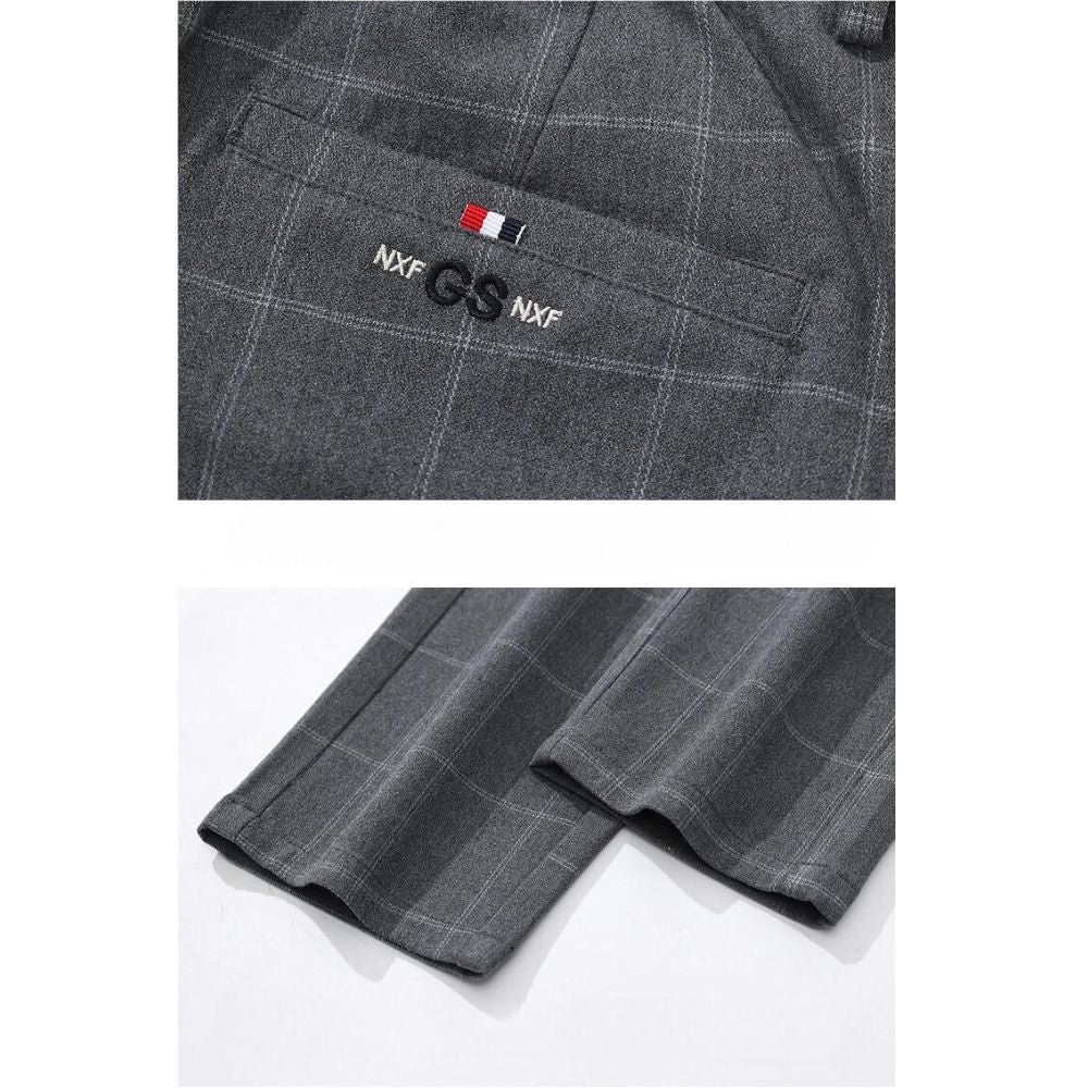 Calça Social Xadrez Masculina Lince