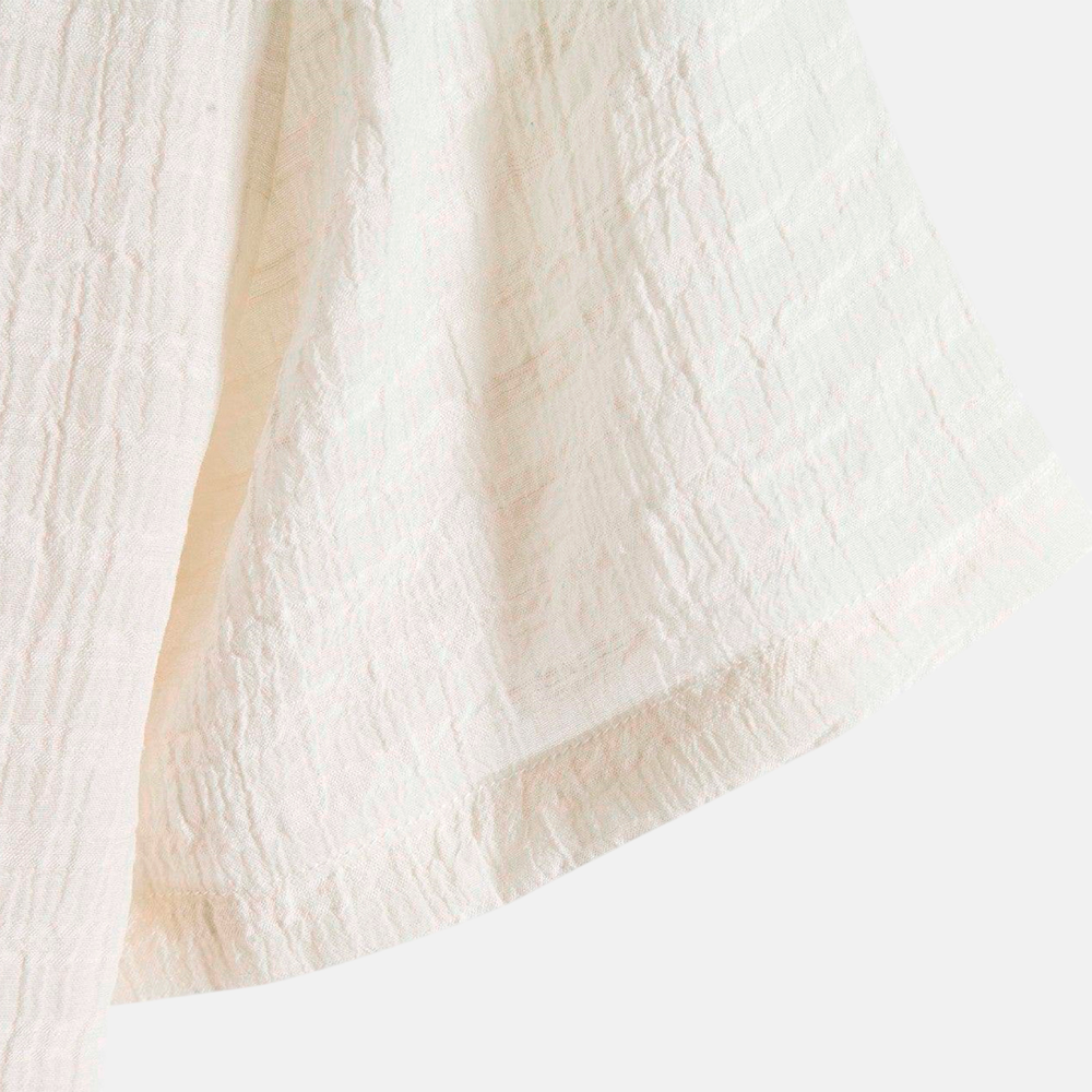 Camisa Manga Curta Lince Playa Off White