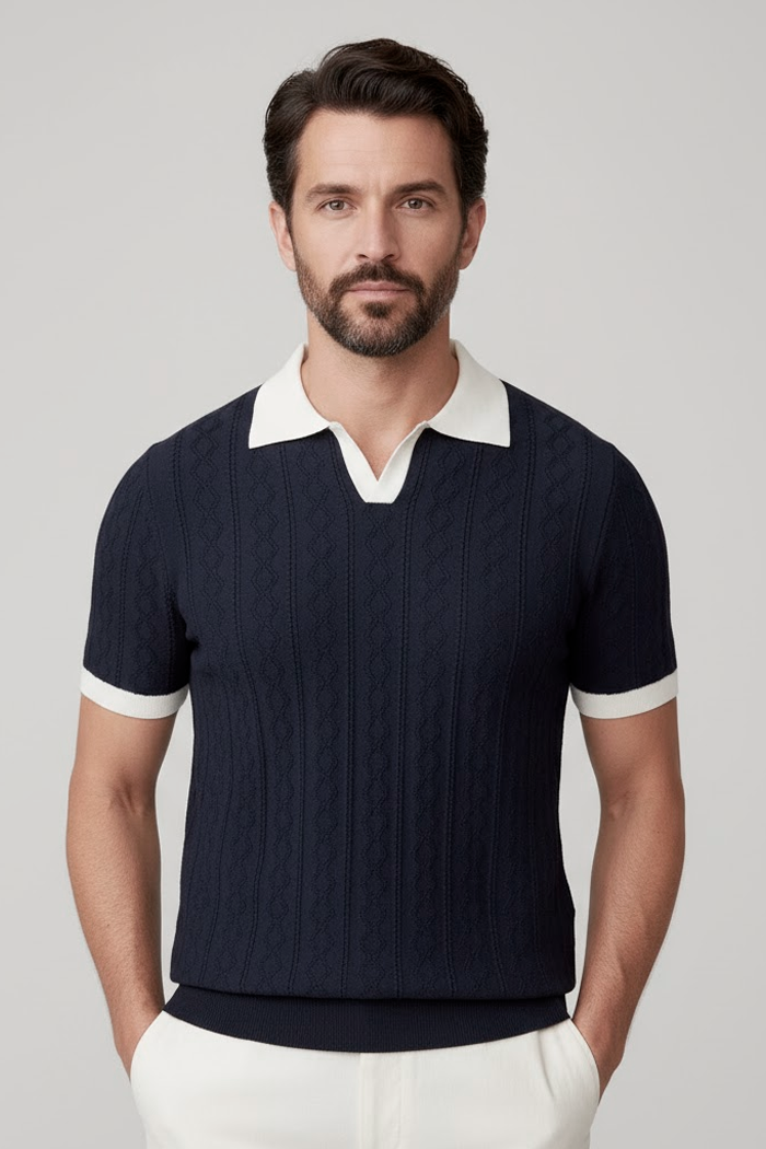 Camisa Polo Tricot Masculina Lince Madrid