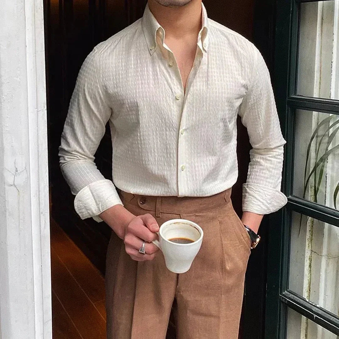 Camisa Social Masculina Lince Bolzano