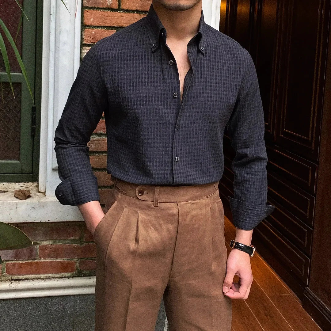 Camisa Social Masculina Lince Bolzano